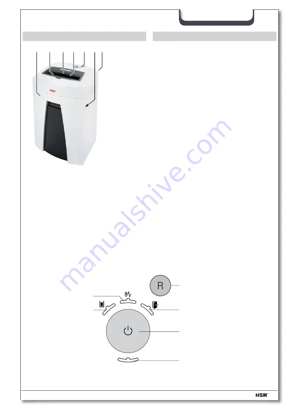 HSM HSM-1911 Instruction Manual Download Page 86