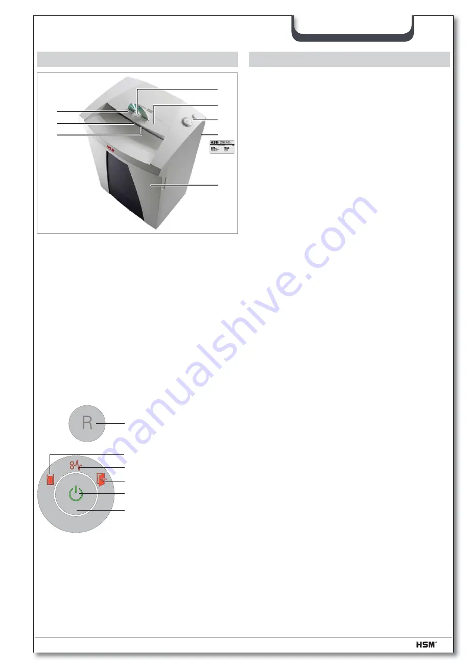 HSM HSM1802 Instruction Manual Download Page 54