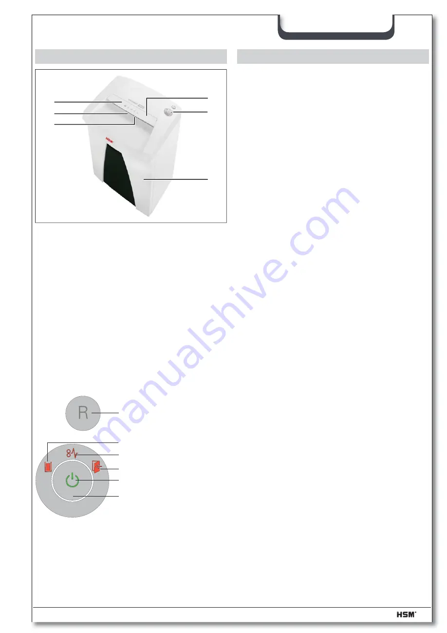 HSM HSM1832 Instruction Manual Download Page 78