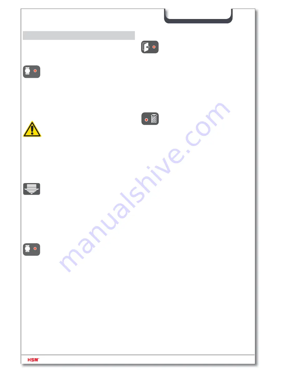 HSM Powerline 450.2 Operating Instructions Manual Download Page 6