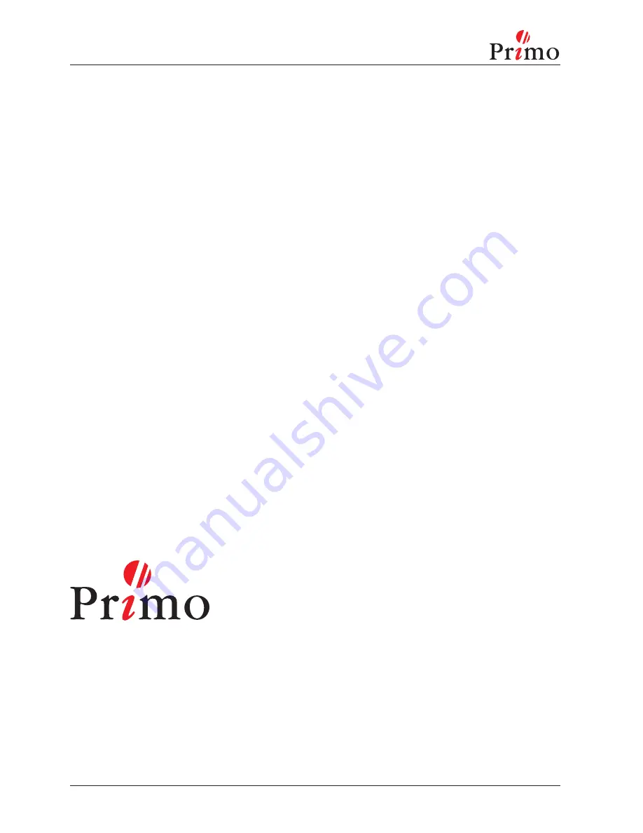 HSM Primo 2700 Operating Instructions Manual Download Page 2