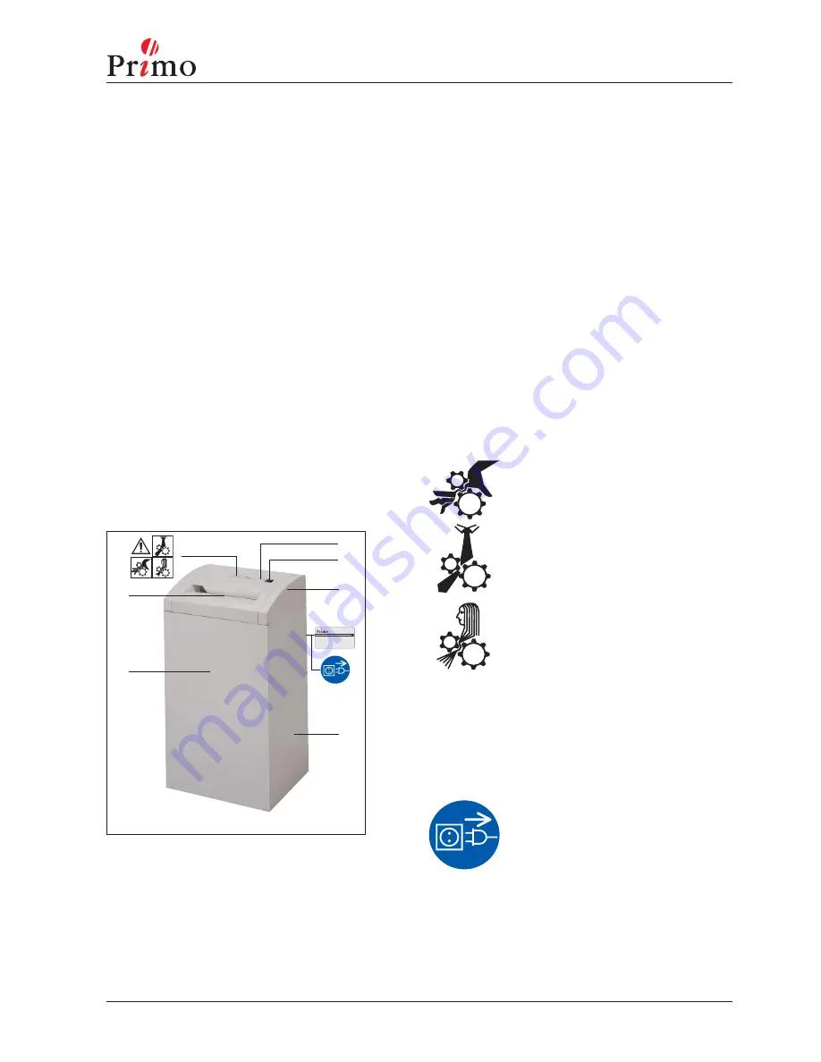 HSM Primo 2700 Operating Instructions Manual Download Page 7