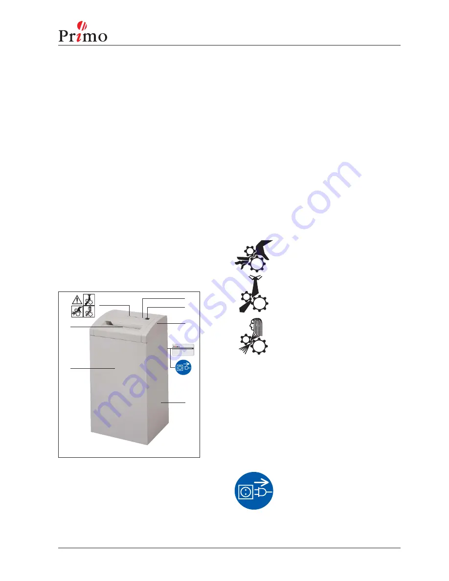 HSM Primo 2700 Operating Instructions Manual Download Page 39