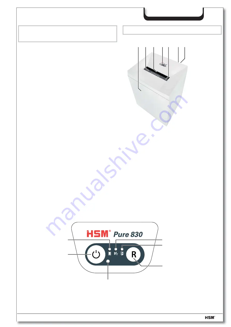 HSM Pure 830 Скачать руководство пользователя страница 53