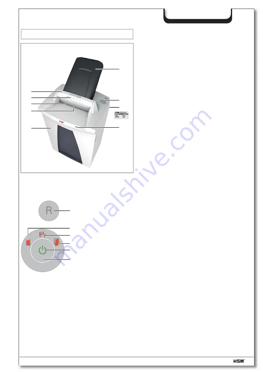 HSM Securio AF500 Operating Instruction Download Page 66