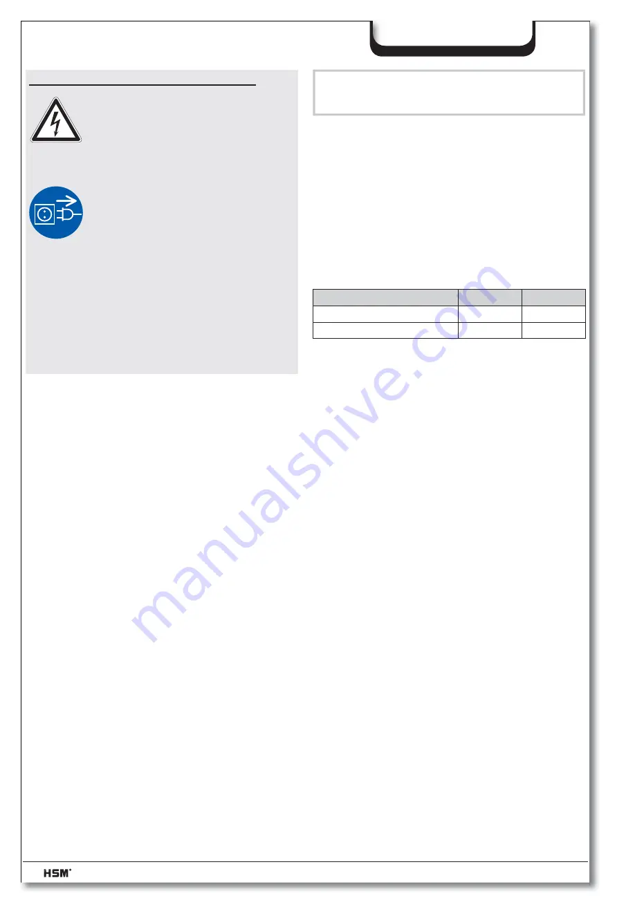 HSM Securio AF500 Operating Instruction Download Page 75