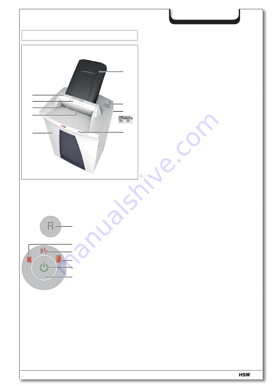 HSM Securio AF500 Operating Instruction Download Page 136