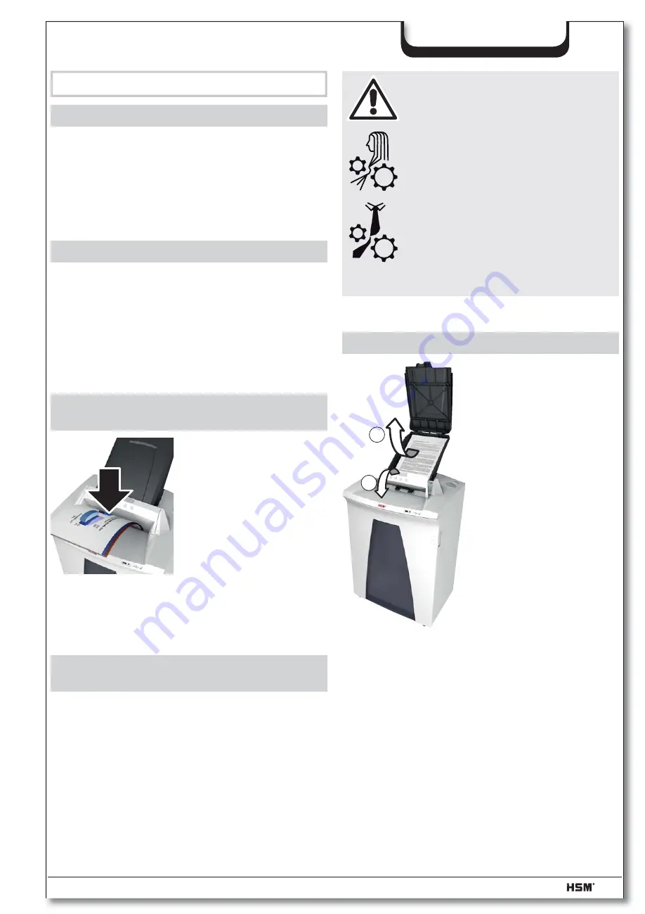 HSM Securio AF500 Operating Instruction Download Page 158