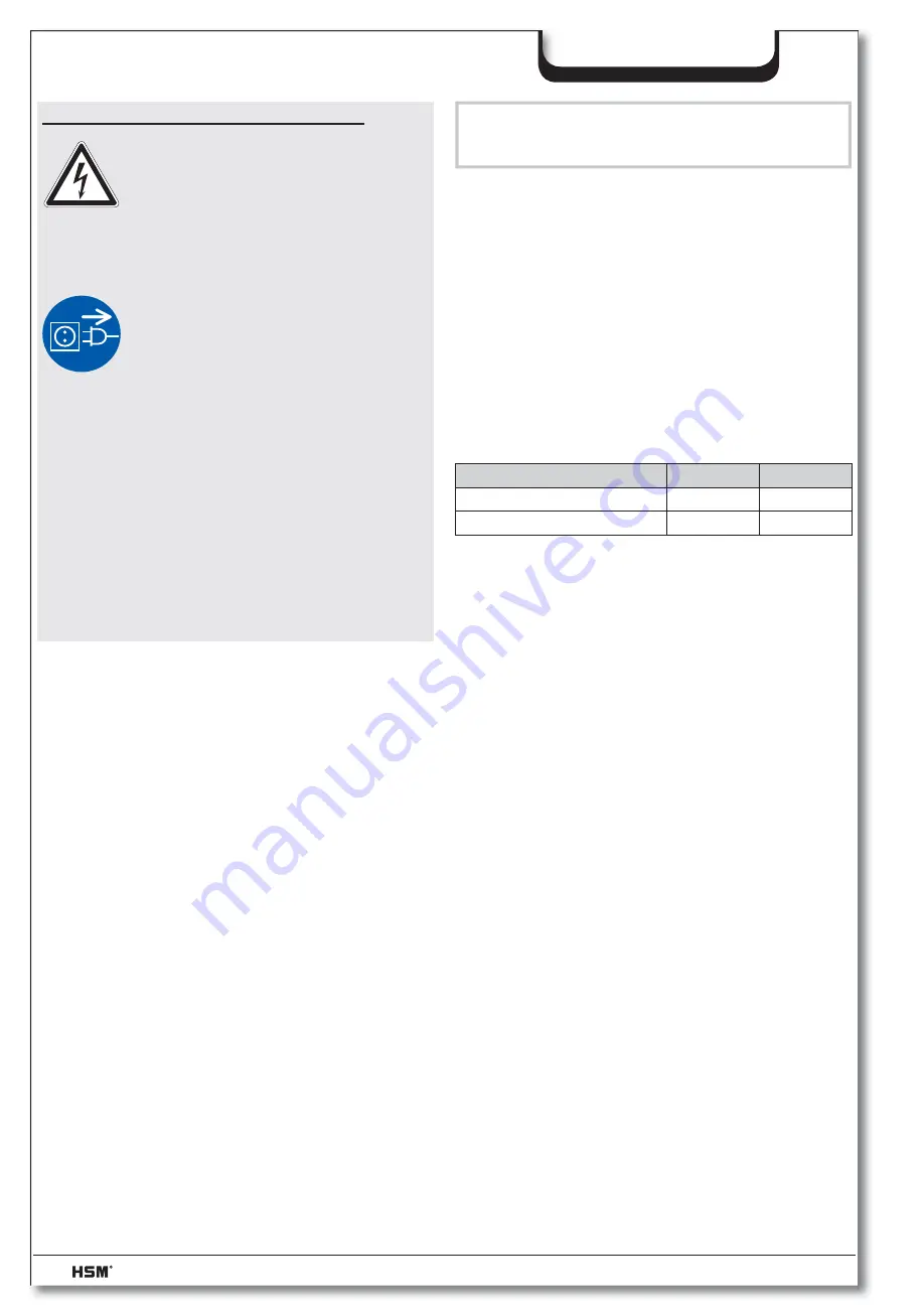 HSM Securio AF500 Operating Instruction Download Page 205