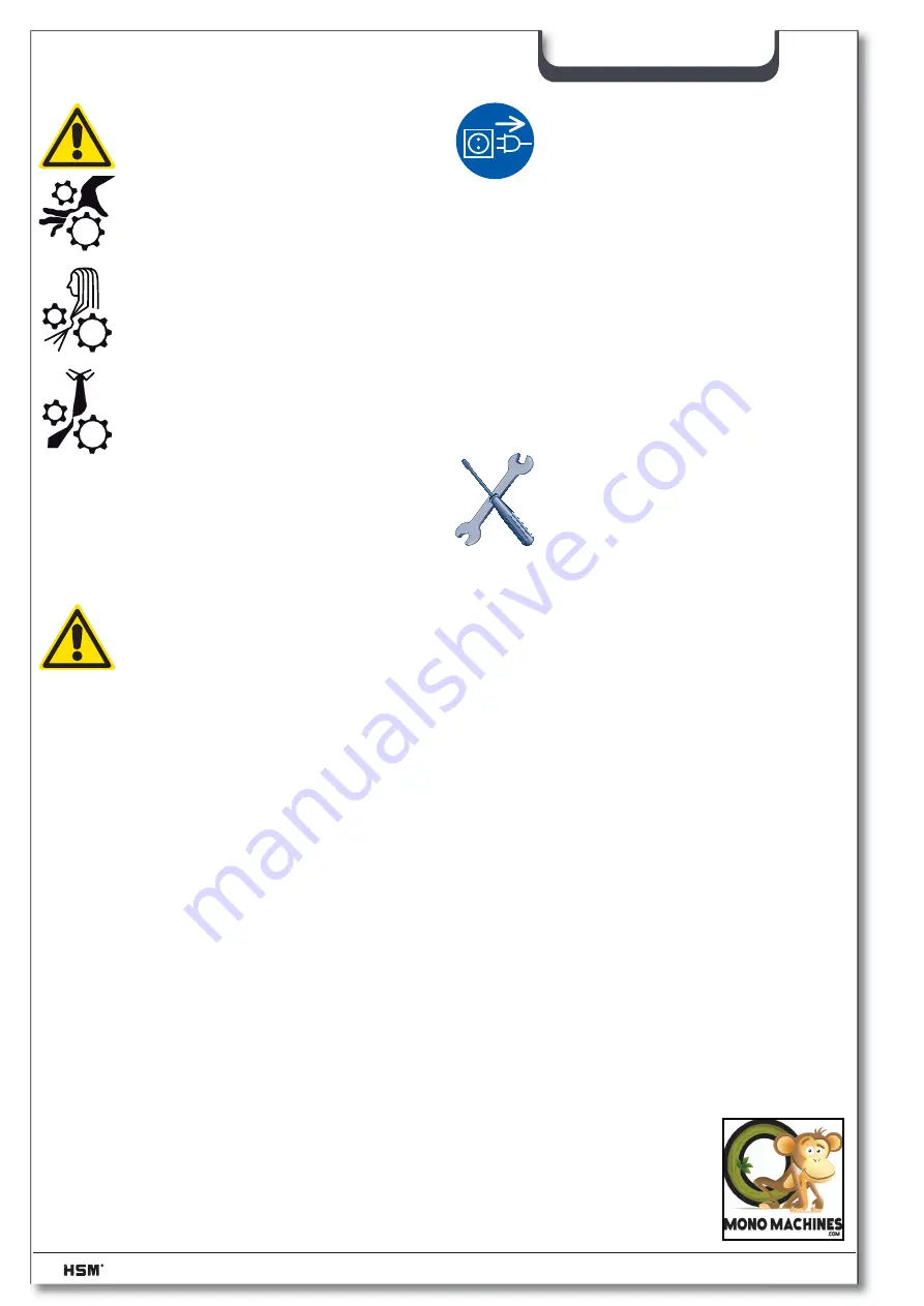 HSM Securio B34 Operating Instructions Manual Download Page 32