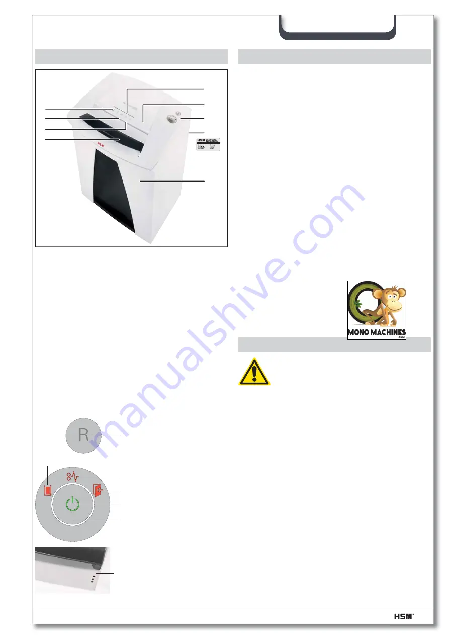 HSM Securio B34 Operating Instructions Manual Download Page 145