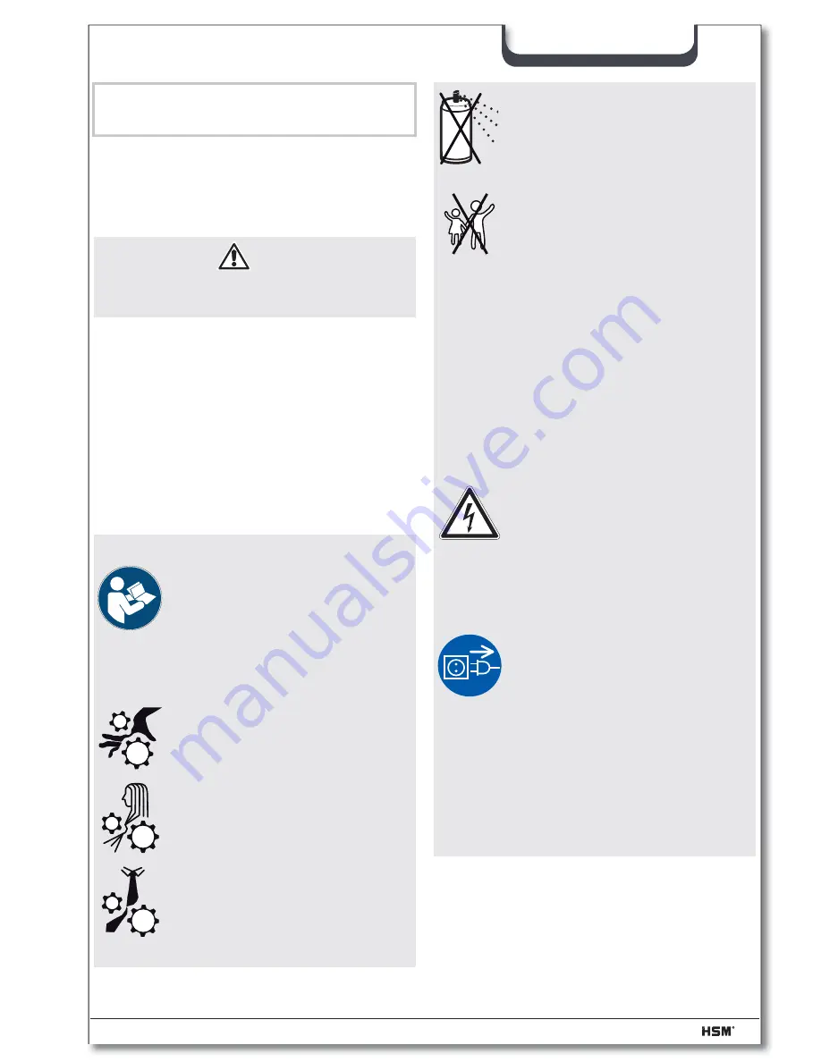 HSM securio c 14 Operating Instructions Manual Download Page 53