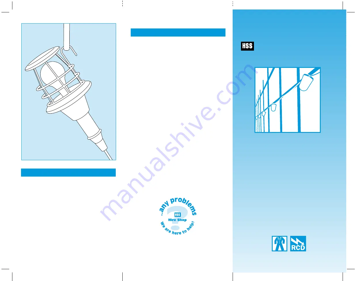 HSS Hire 57432 Operating & Safety Manual Download Page 1