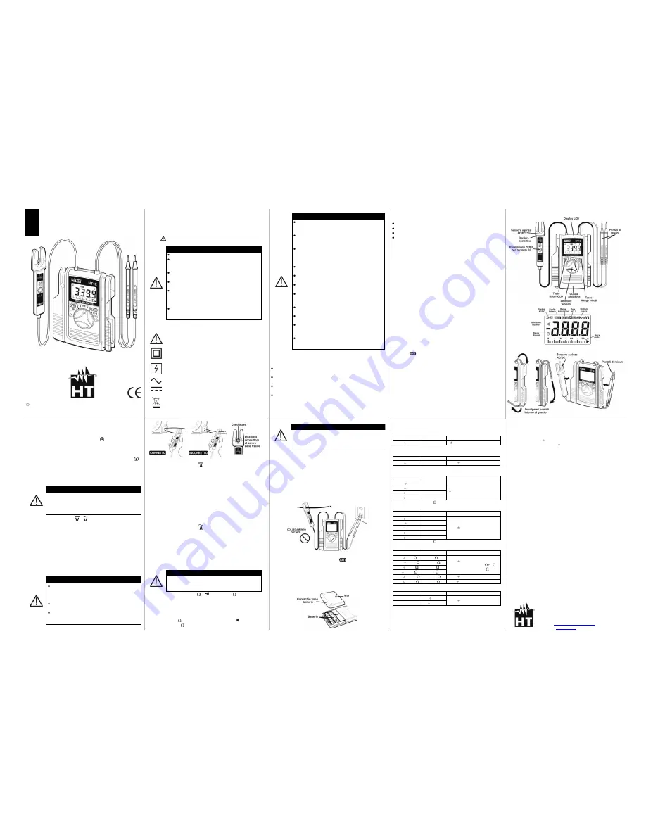 HT 12 User Manual Download Page 1