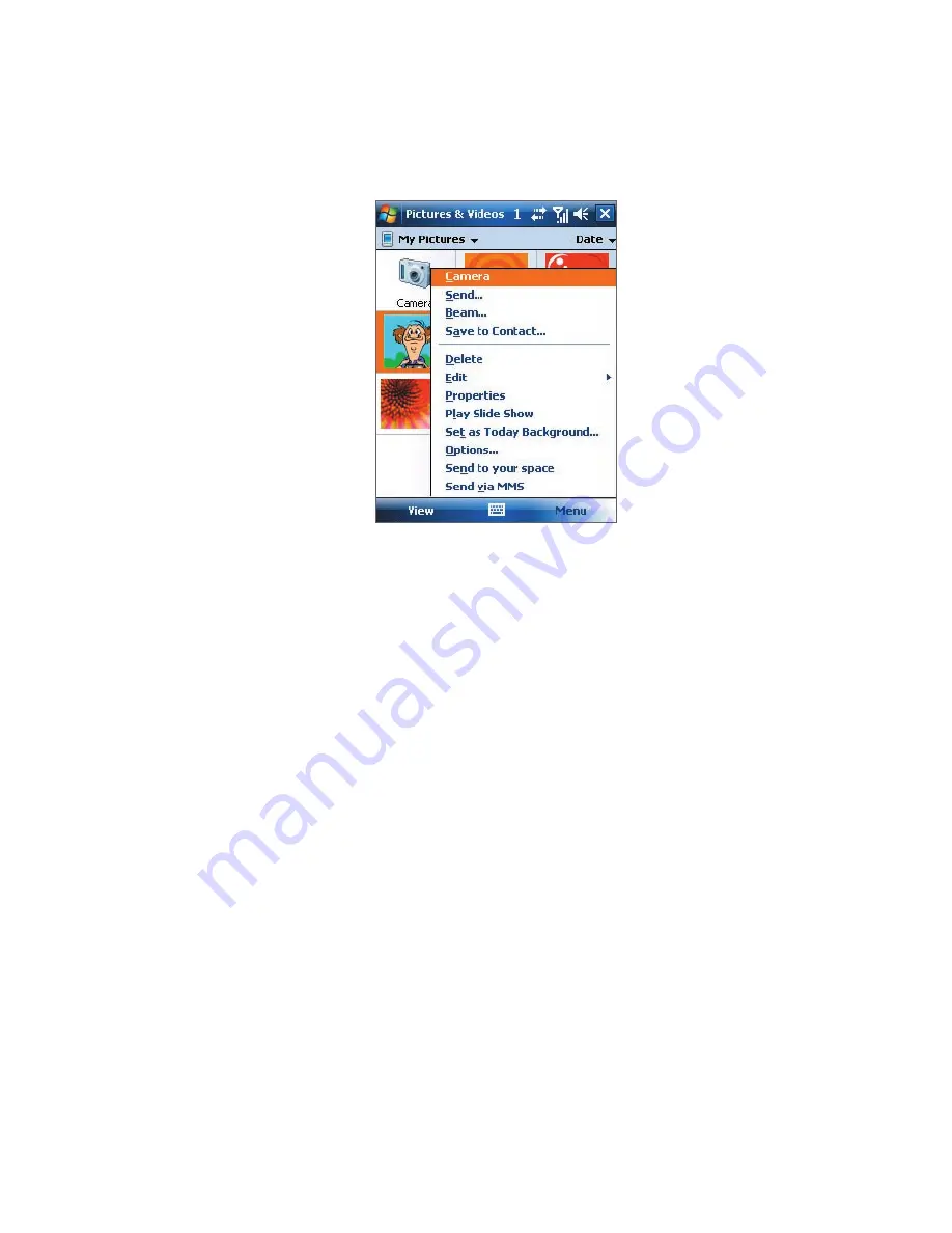 HTC AT&T 8900 User Manual Download Page 190