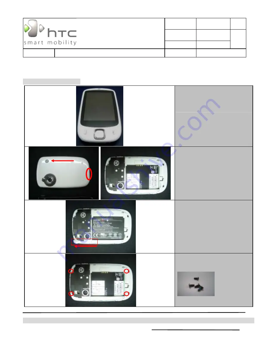 HTC Elf Series Service Manual Download Page 17