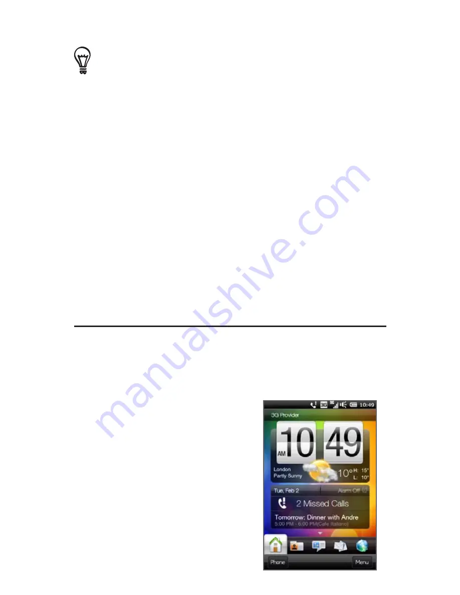 HTC HD mini Quick Start Manual Download Page 9