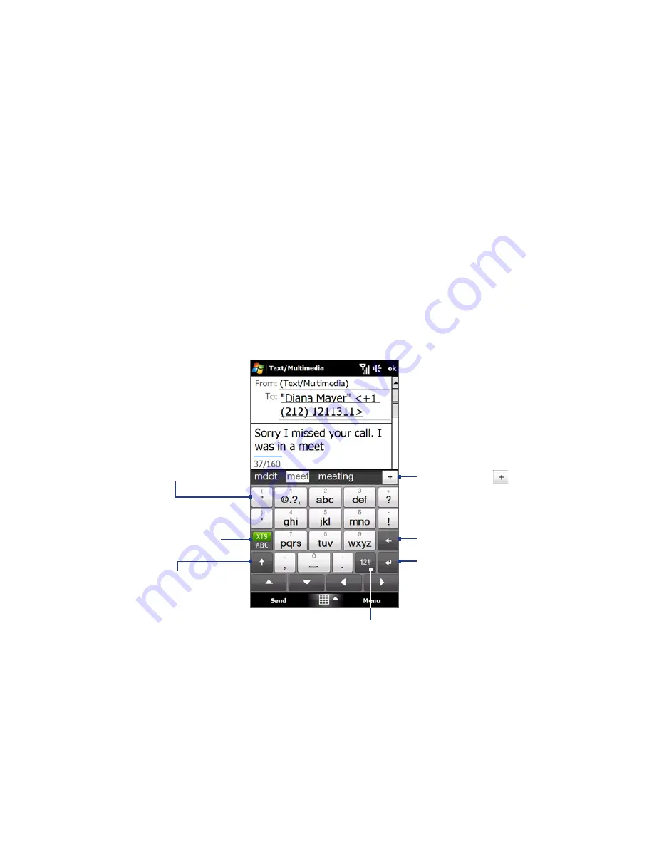 HTC RHOD210 User Manual Download Page 119