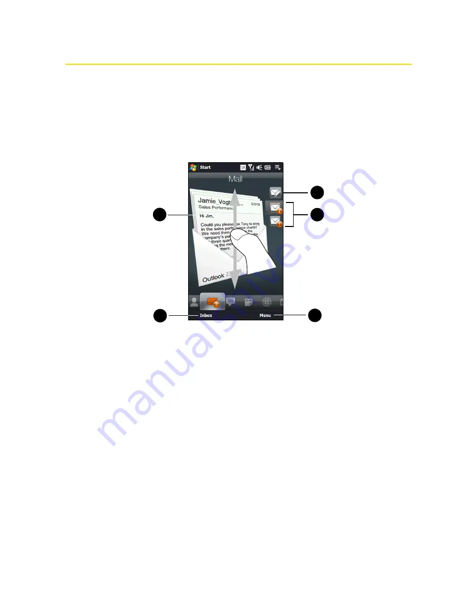 HTC RHOD400 User Manual Download Page 54