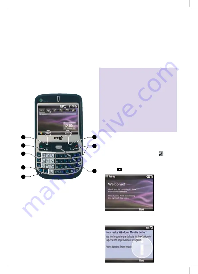 HTC S620 - Smartphone - GSM Manual Download Page 7