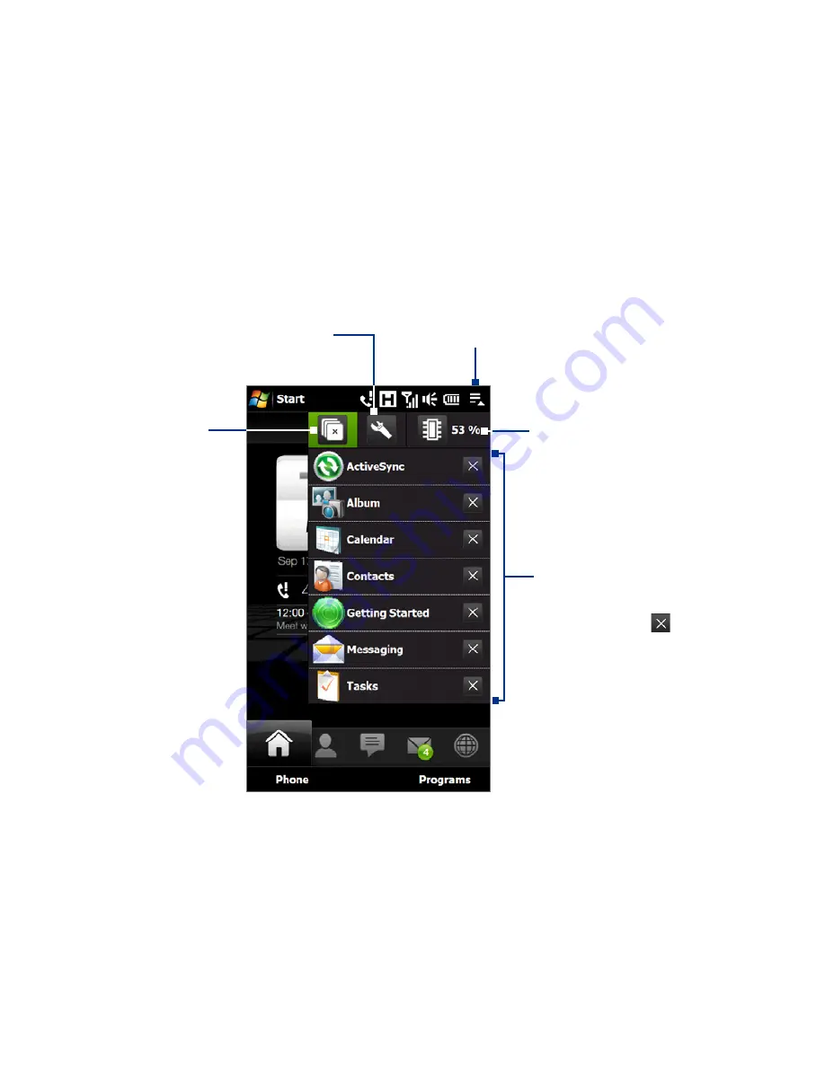 HTC T8282 - Touch HD Smartphone User Manual Download Page 42