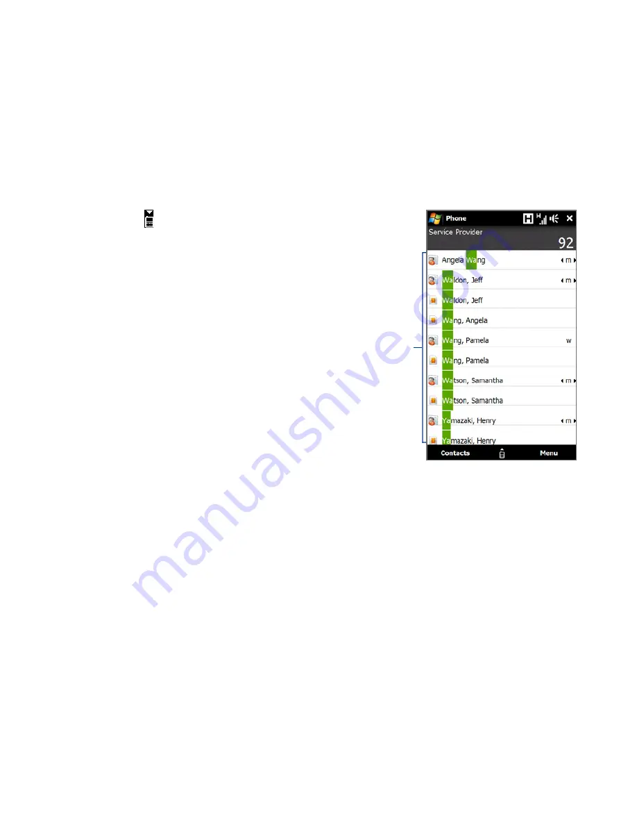 HTC T8282 - Touch HD Smartphone User Manual Download Page 50