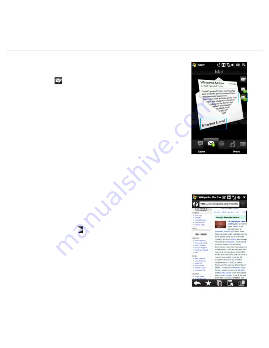 HTC TOUCH HD Quick Start Manual Download Page 22