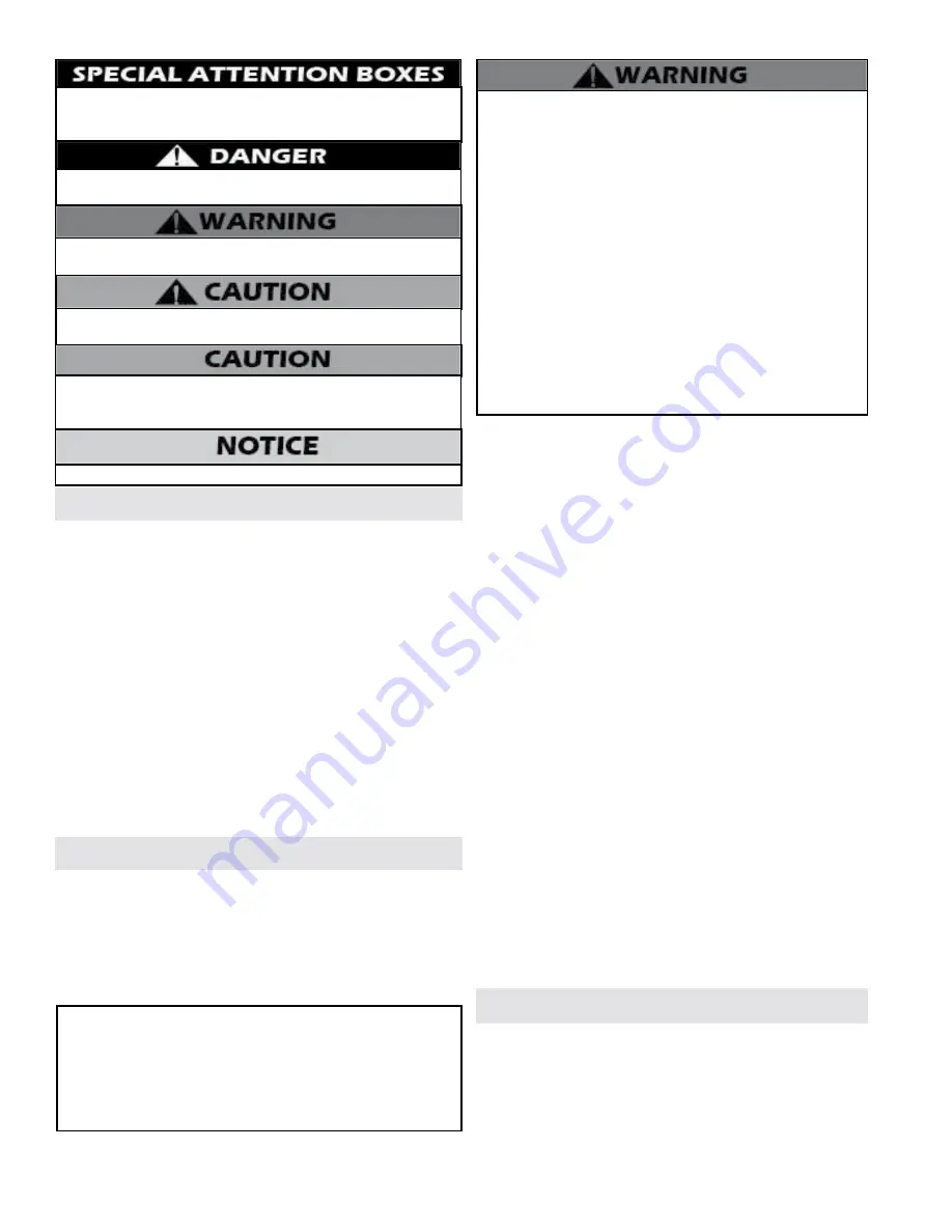 HTP C2X045H Use And Care Manual Download Page 2