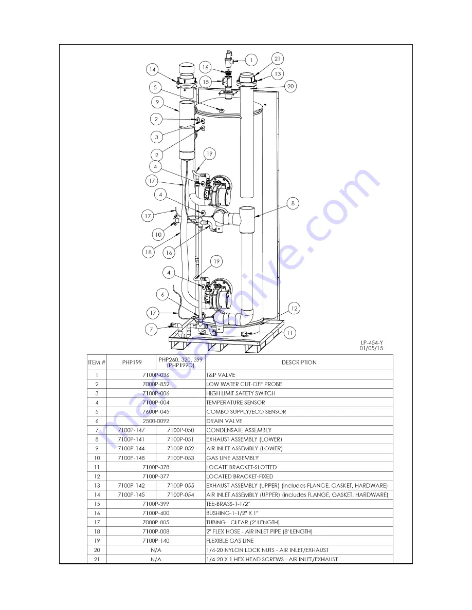 HTP phoenix plus PHP199-119 Installation, Start-Up, And Operating Instructions Manual Download Page 49