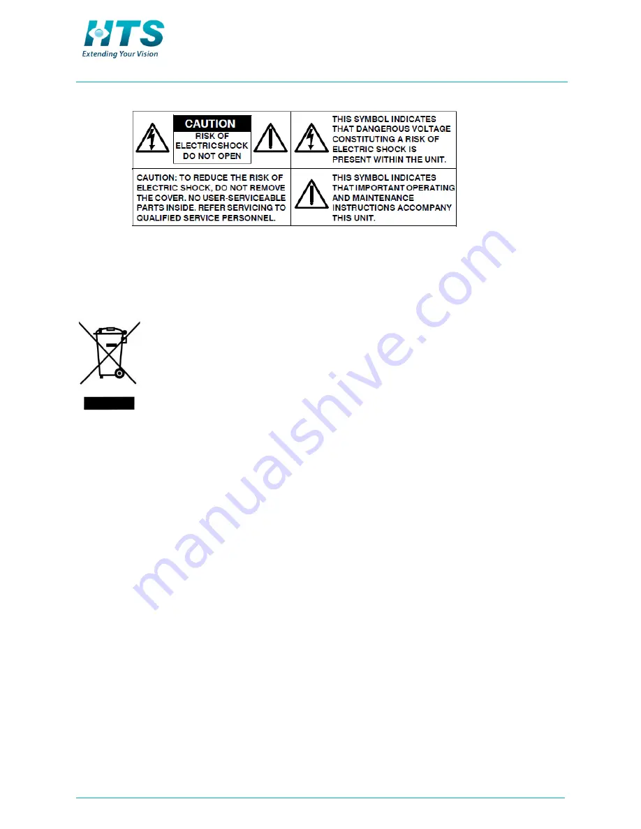 HTS VRS SCH-200 Quick Installation Manual Download Page 4