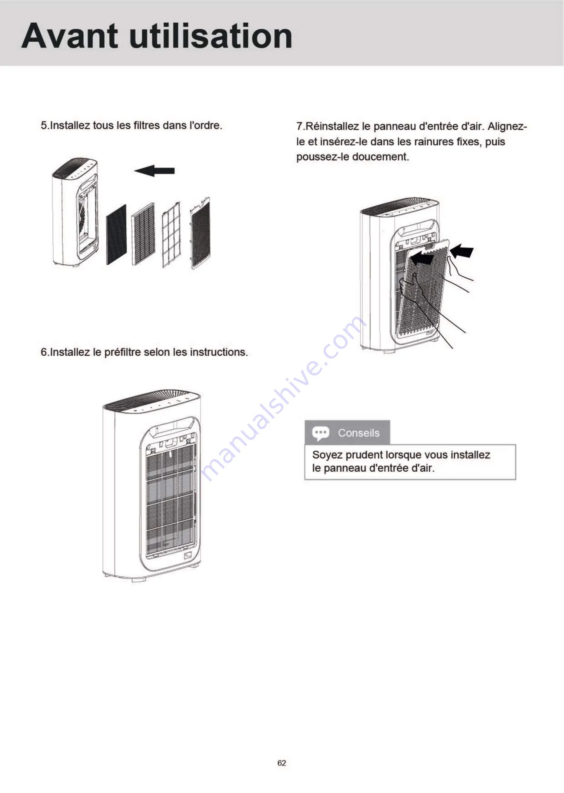 HTW SPACE PLUS HTWPUR36SPAPL Скачать руководство пользователя страница 64