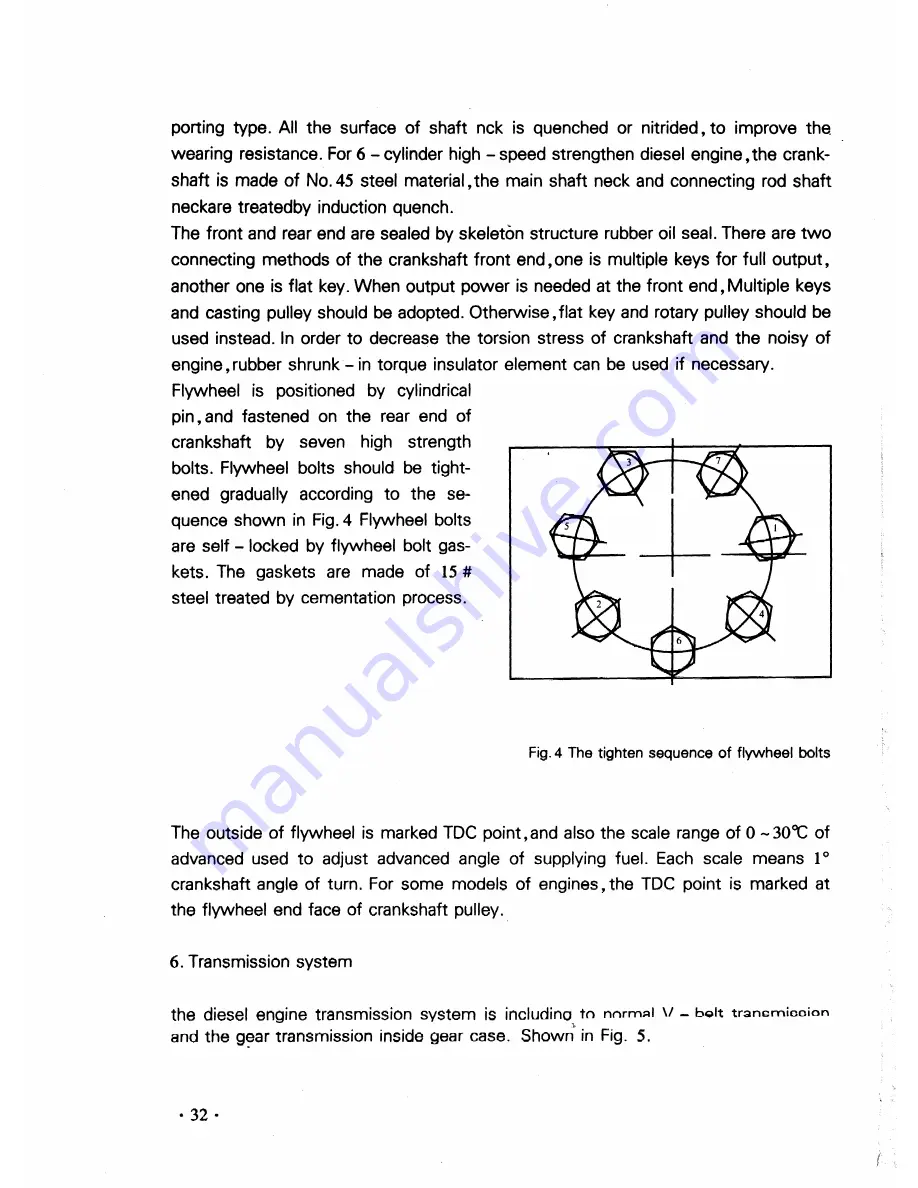 Huafengdongli R4100D1 Operation And Maintenance Manual Download Page 40