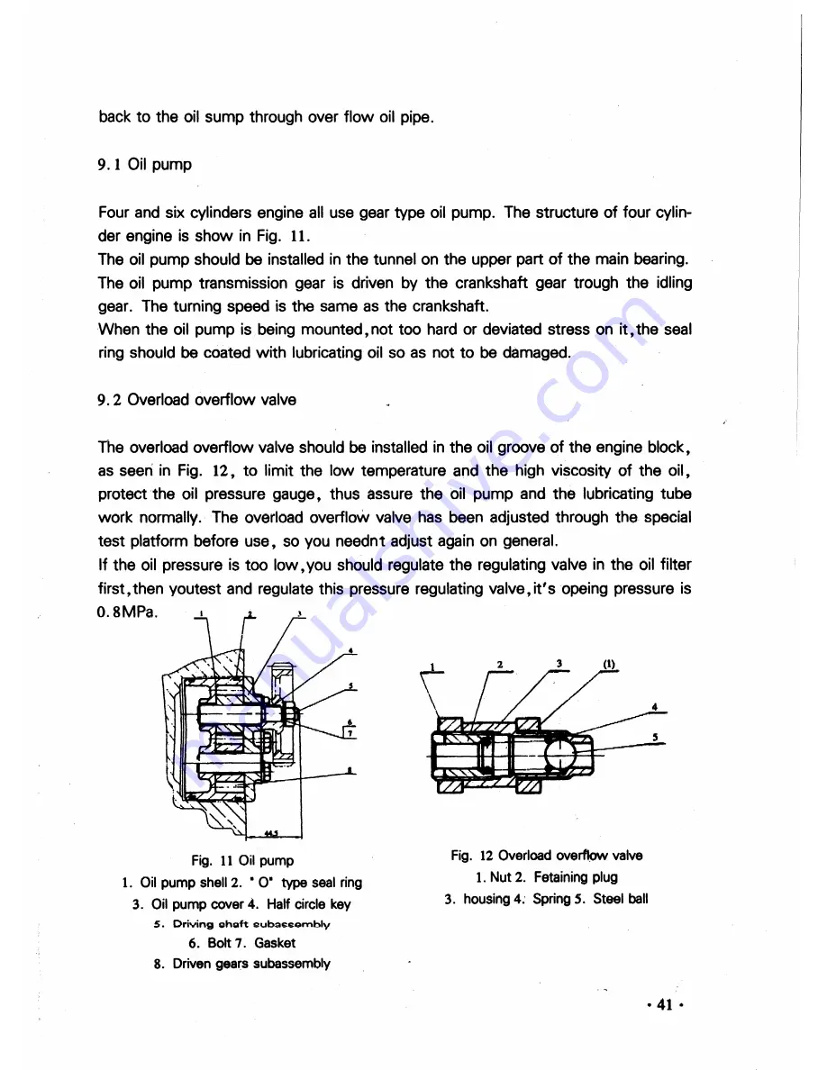 Huafengdongli R4100D1 Operation And Maintenance Manual Download Page 49