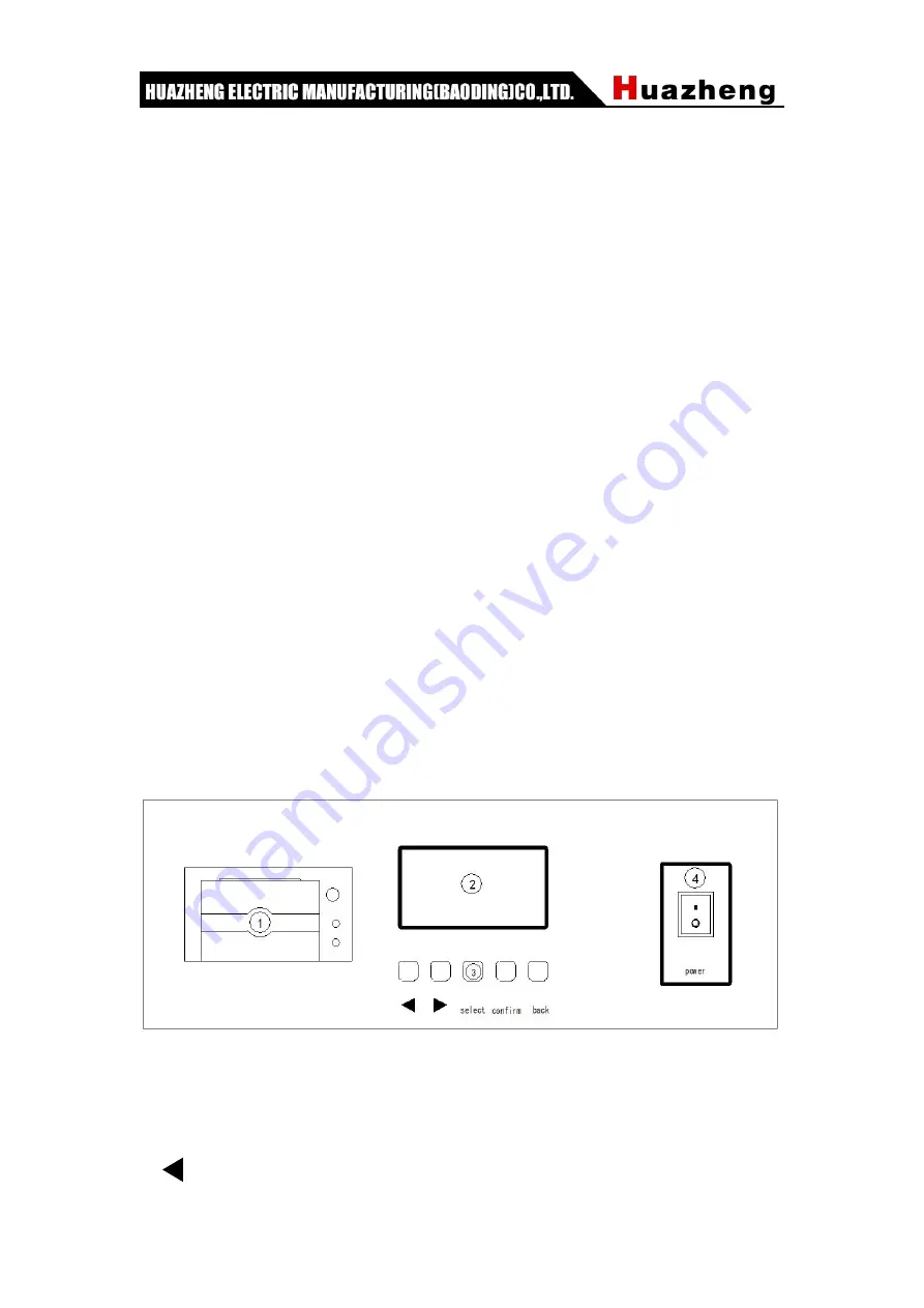 Huazheng Electric Manufacturing HZJQ-1 Скачать руководство пользователя страница 5