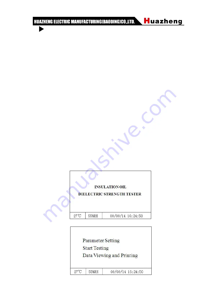 Huazheng Electric Manufacturing HZJQ-1 Скачать руководство пользователя страница 6