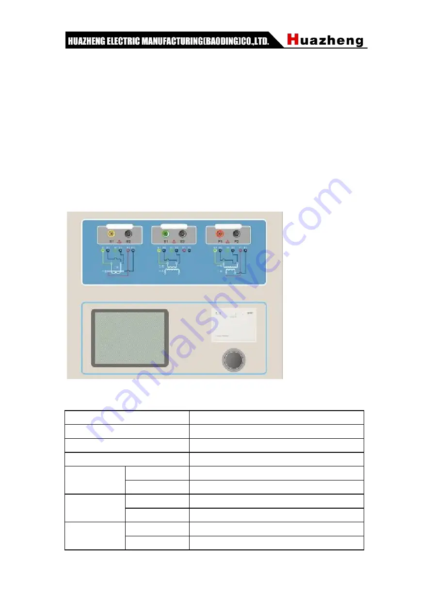 Huazheng HZCT-100B Manual Download Page 8