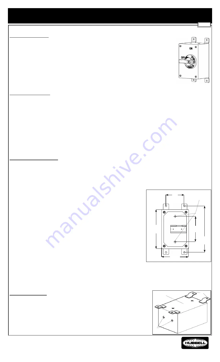 Hubbell Circuit-Lock Manual Download Page 1