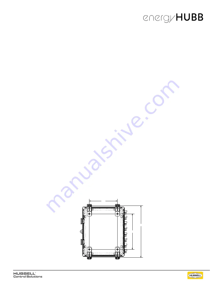 Hubbell EnergyHUBB NX Energy Dashboard Installation Manual Download Page 3