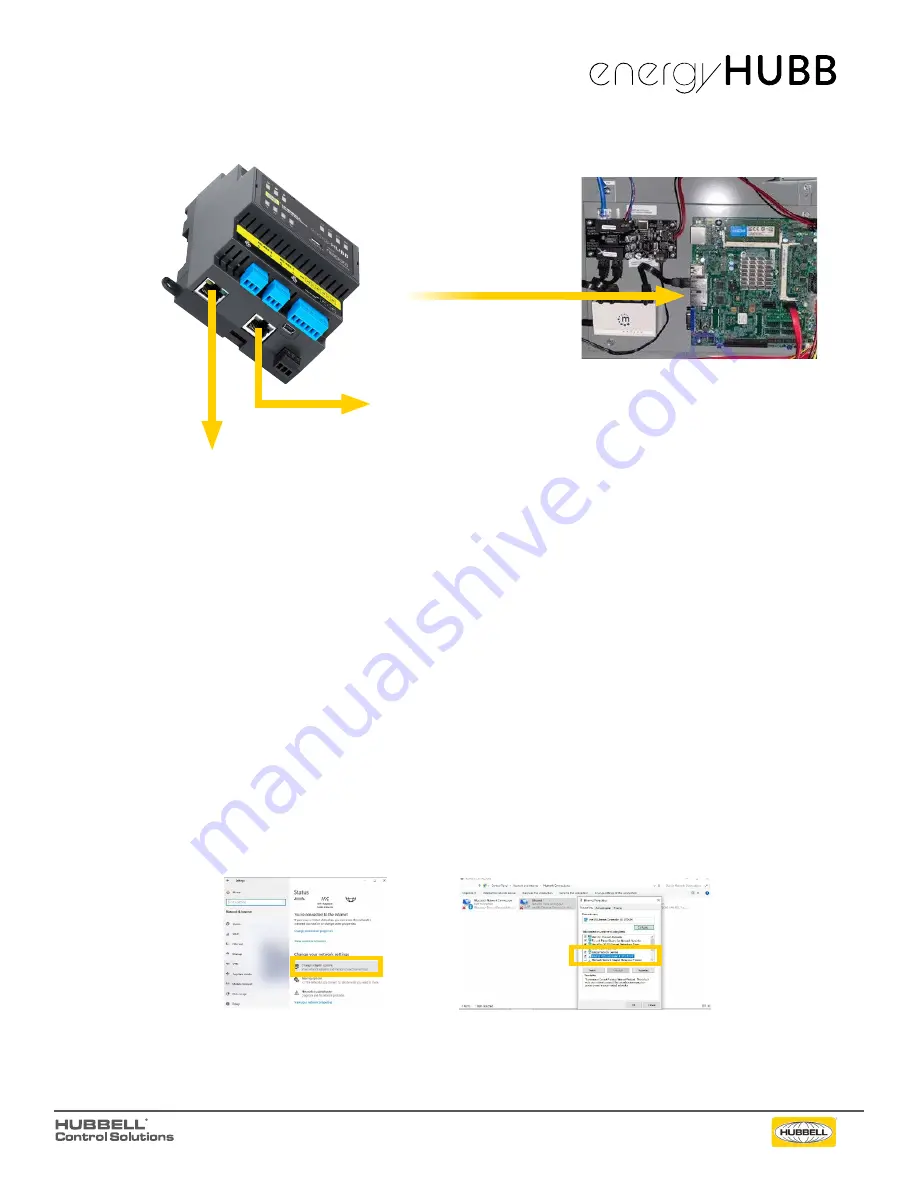 Hubbell EnergyHUBB NX Energy Dashboard Скачать руководство пользователя страница 6