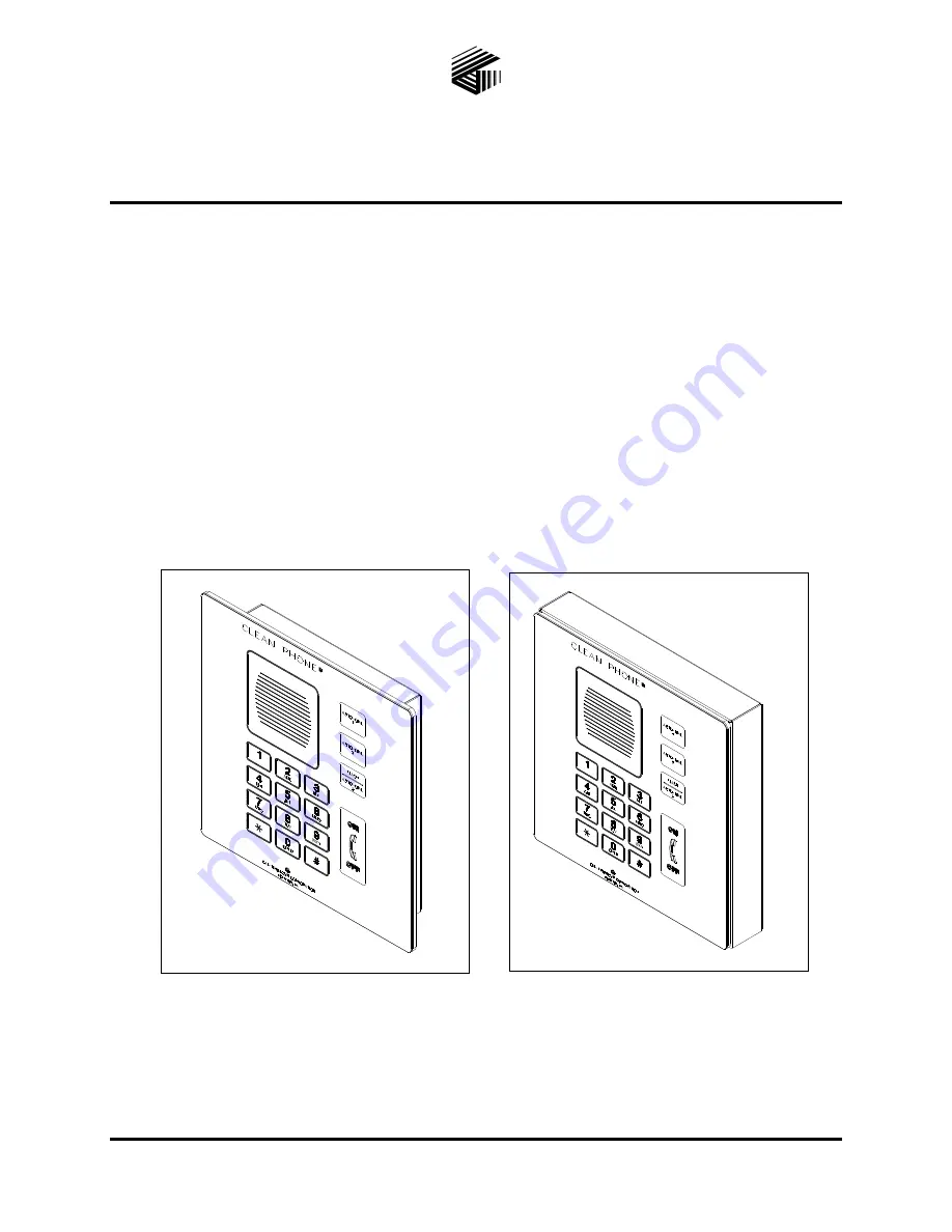 Hubbell GAI-TRONICS Clean Phone 295-001F Manual Download Page 4