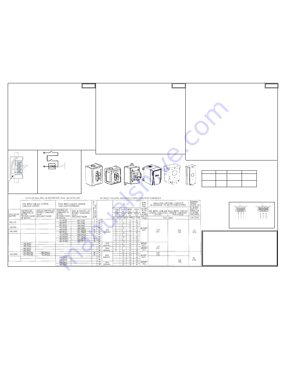 Hubbell HBL1372D Скачать руководство пользователя страница 2