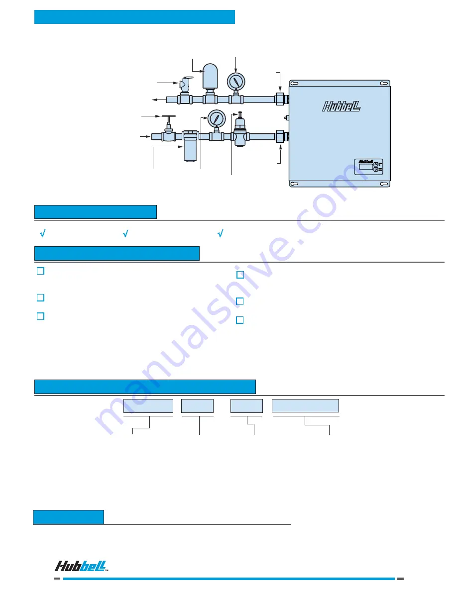 Hubbell JTX011 Instruction Manual Download Page 6