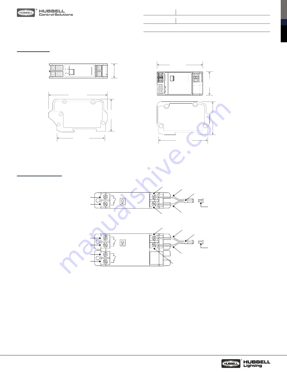 Hubbell NXP2 Series Quick Start Manual Download Page 2