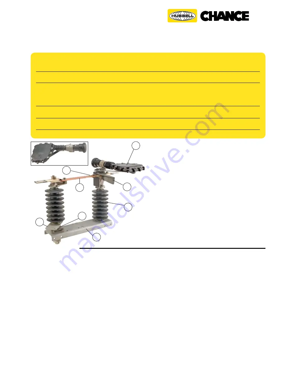 Hubbell Type AR Specification Sheet Download Page 3