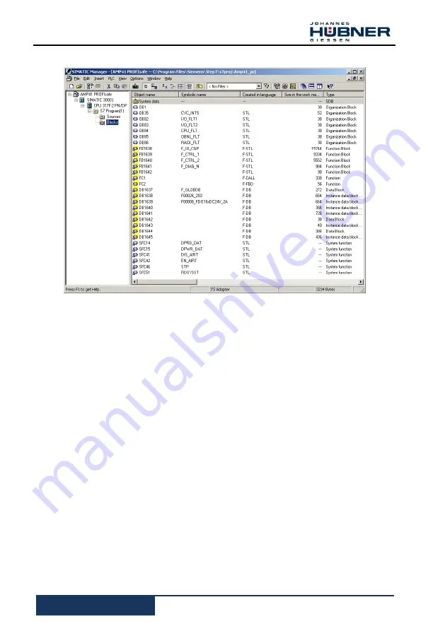 Hubner AMP 41 Operating And Assembly Instructions Manual Download Page 74