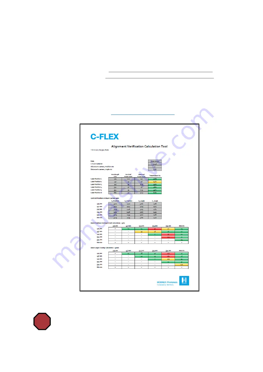 Hubner C-FLEX Owner'S Manual Download Page 30