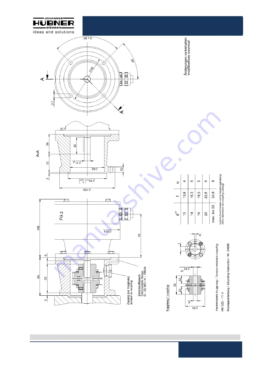 Hubner FG 2 Series Скачать руководство пользователя страница 29