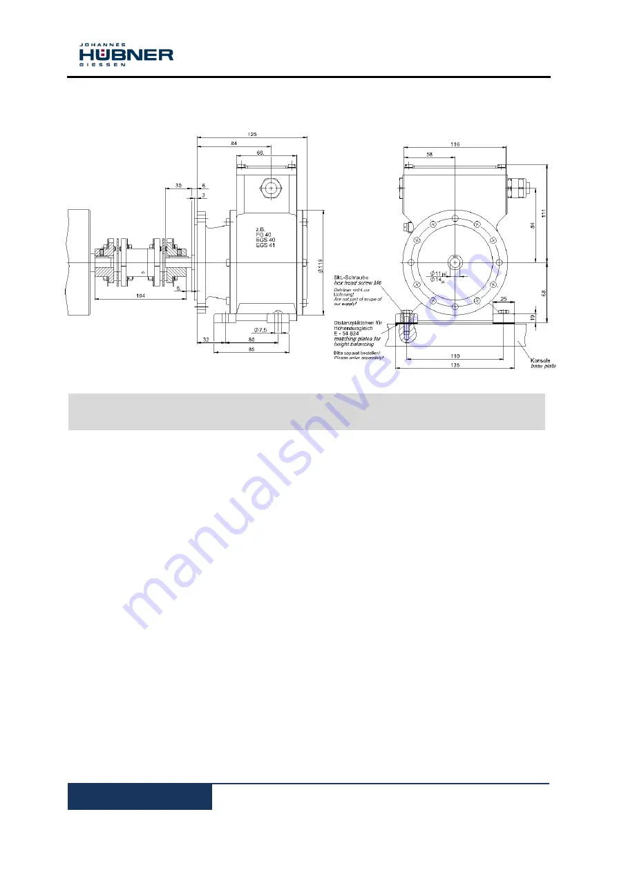 Hubner FG 40 Series Operating And Assembly Instructions Manual Download Page 32