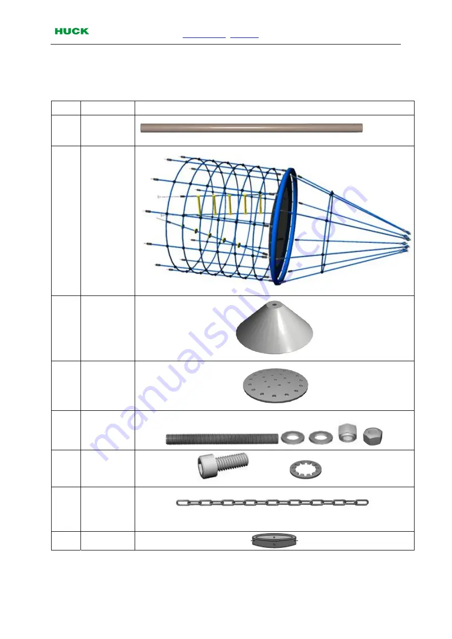 Huck 4592-10 Assembly Instructions Manual Download Page 8