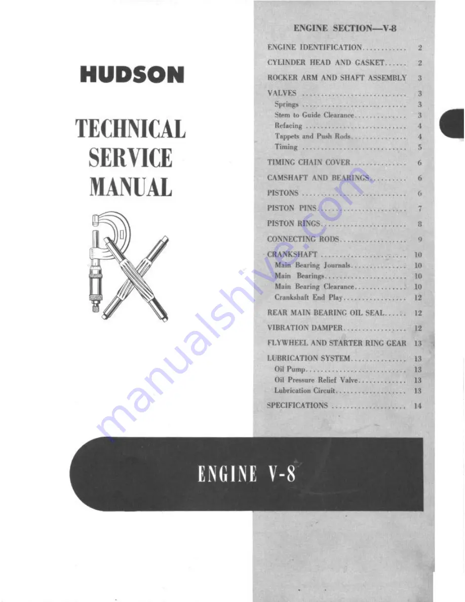 Hudson 1955 Rambler Technical & Service Manual Download Page 28